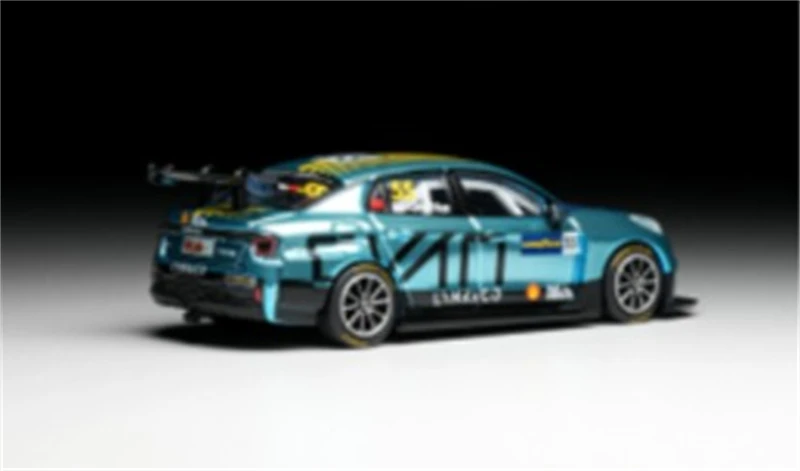 (Précommande) Xcartoys 1:64 LYNK & CO 03TCR placage bleu moulé sous pression modèle de véhicule de collection