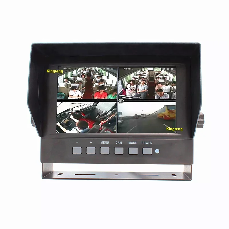 

Multi Image Split Screen 7 Inch Waterproof Rearview For Farm Tractor Combine Harvester Cultivator Plow Trailer