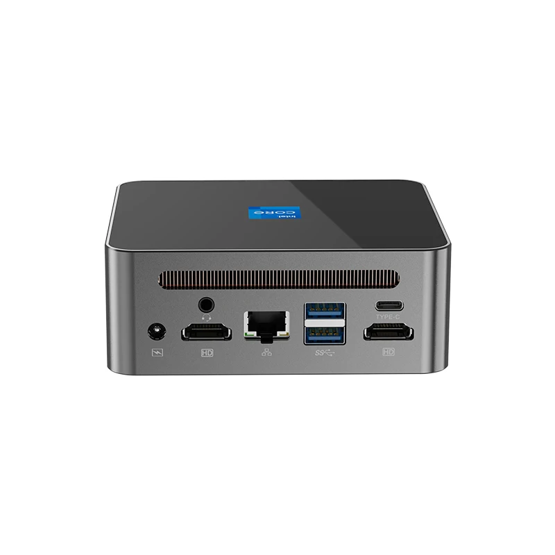 Helorpc Gaming Mini PC with Inter 12/13 Gen Processor Dual DDR4 M.2 NVME Support Windows10/11 LINUX WIFI6 BT5.2  Office Computer