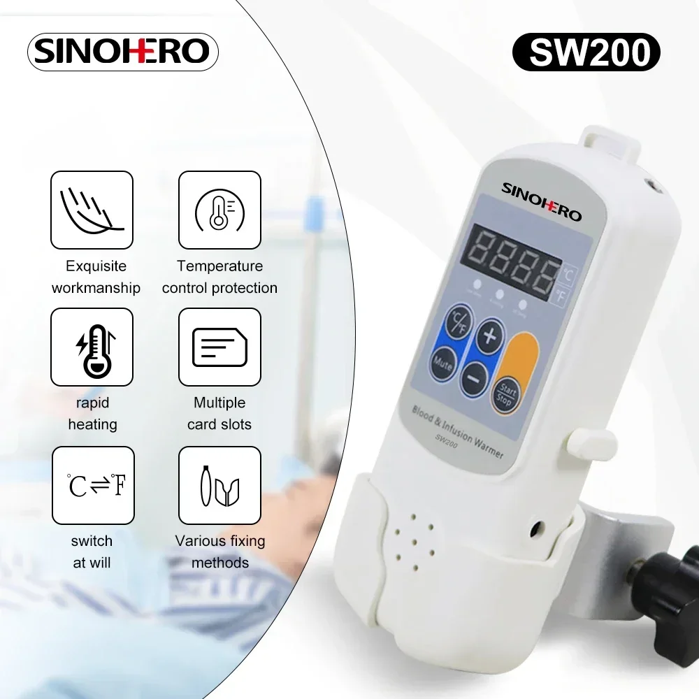 2025/سخان السوائل الطبي المحمول IV سخان التدفئة تغذية مدفأة #2
