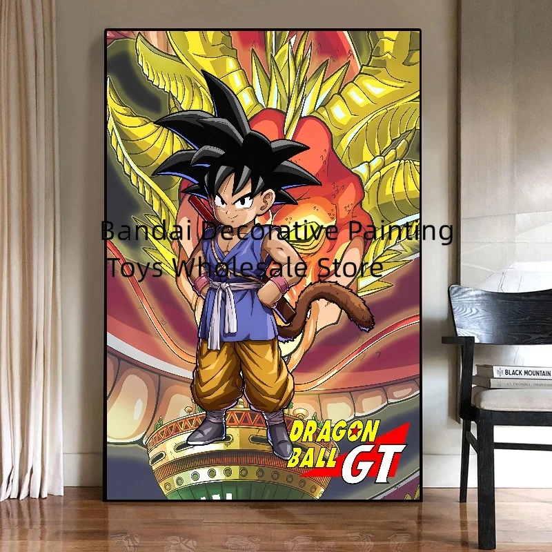 Dragon Ball Poster Wall Artwork Kakarot Home Decor Print Gohan Pictures Canvas Latest Bedroom Hot Blooded Saiyan Painting Gifts