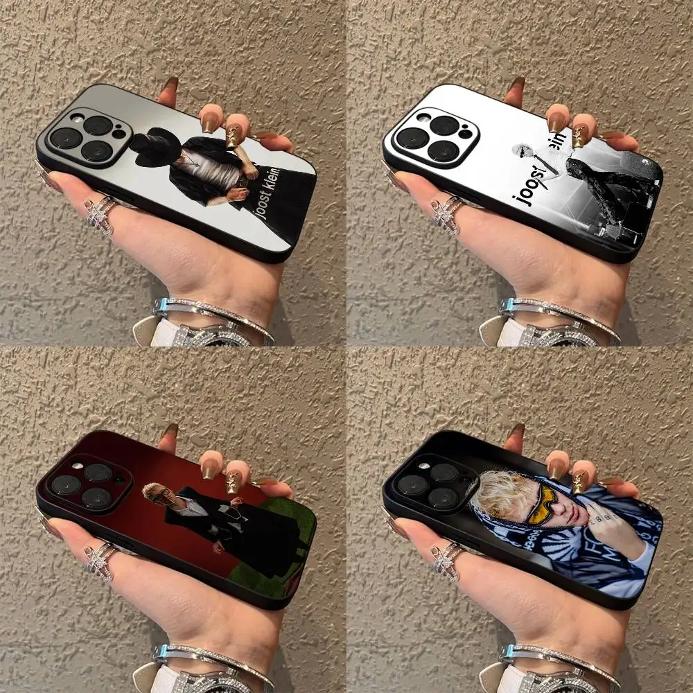 

Rapper J-Joost Klein Phone Case For iPhone 16,15,14,13,12,11,Pro,XS,Max,XR,Plus,E,SE4,Mini Black Soft Shell