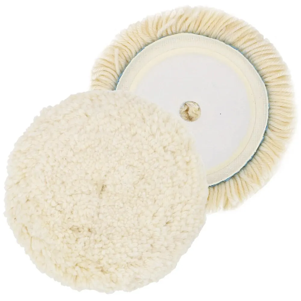 6 Inch Car Polisher Wool Buffing Pad Car Detailing Buffer Polishing Pad Car Maintenance