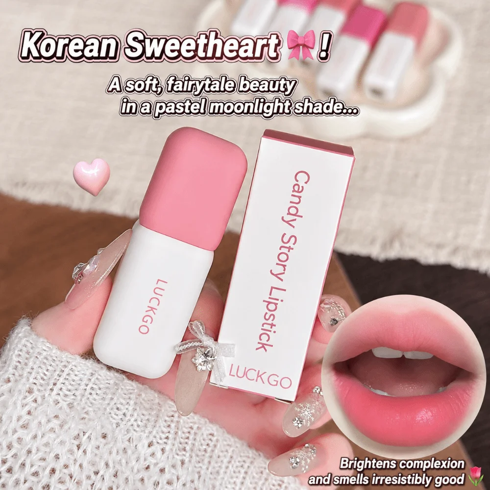 Low Saturation Matte Velvet Lipstick Fine Silky 9 Color Options High Pigment Lip Glaze Non-Drying Portable Long-Lasting Lip Mud