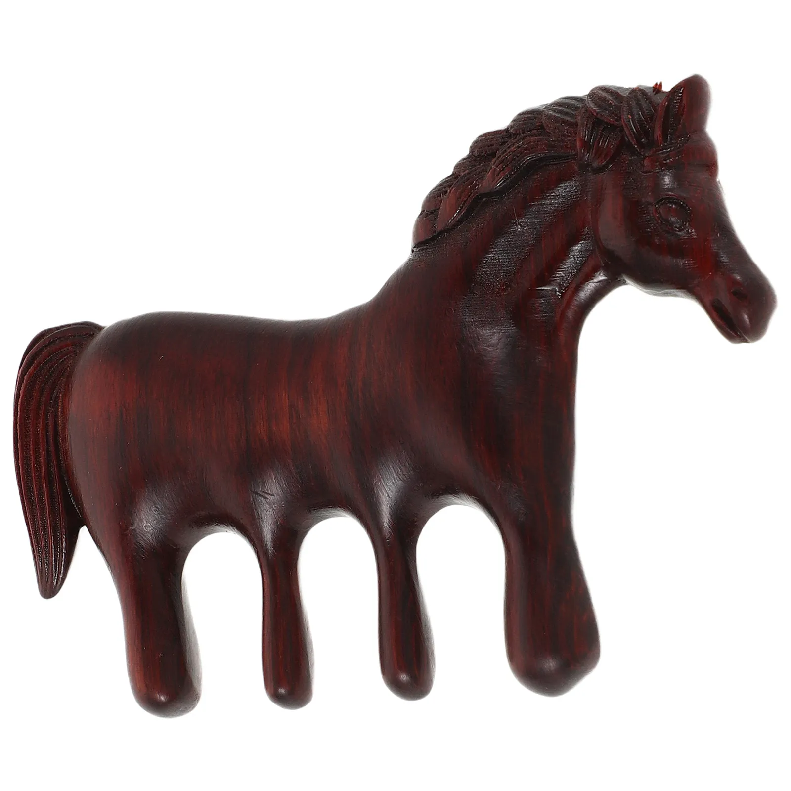Wooden Massager Comb Colorful Unicorn Design Scalp Relaxation Tool Mini Hairbrush Wedding Party Souvenir Birthday Spring