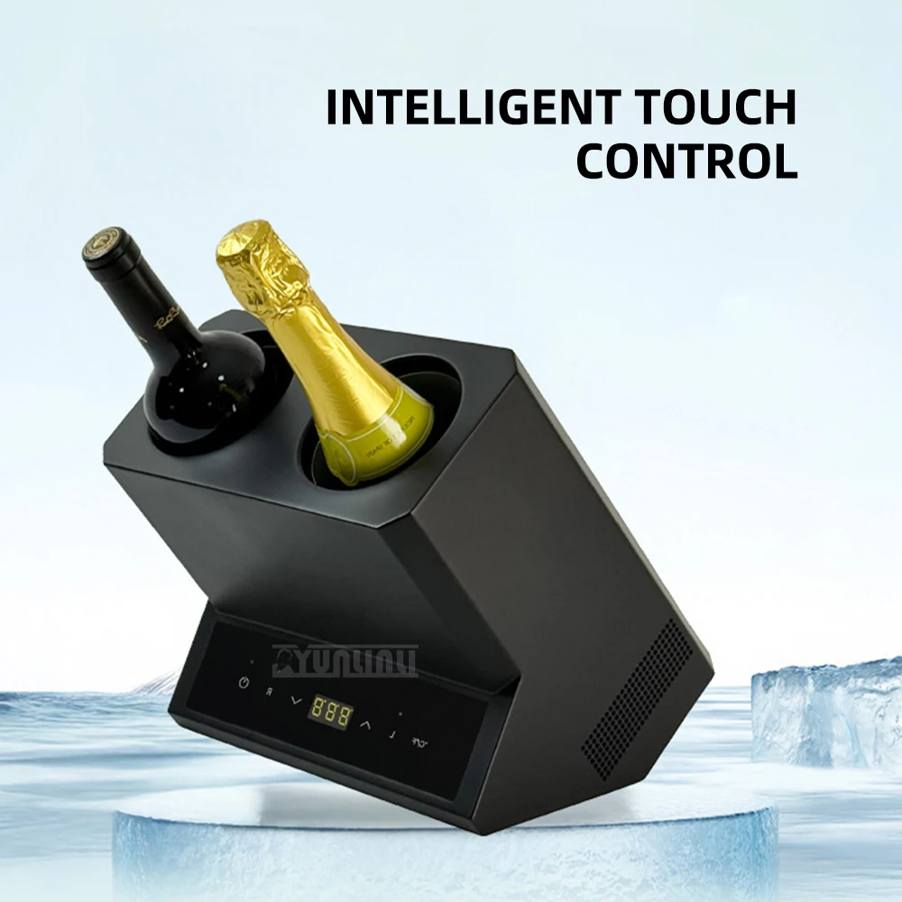 Double bottle electronic ice wine maker Drinks Wine Chiller Red Wine cooler