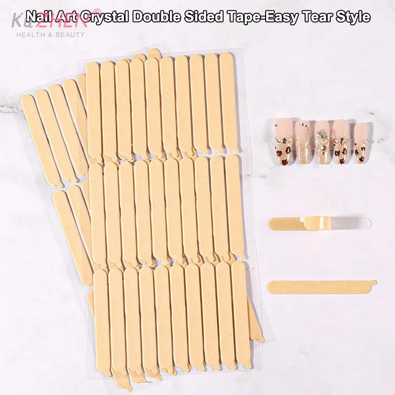 30/33pcs Double Adhesive Sticker Tape for Nail Display Stand False Nail Practice and Showing Manicure Accessories Kit