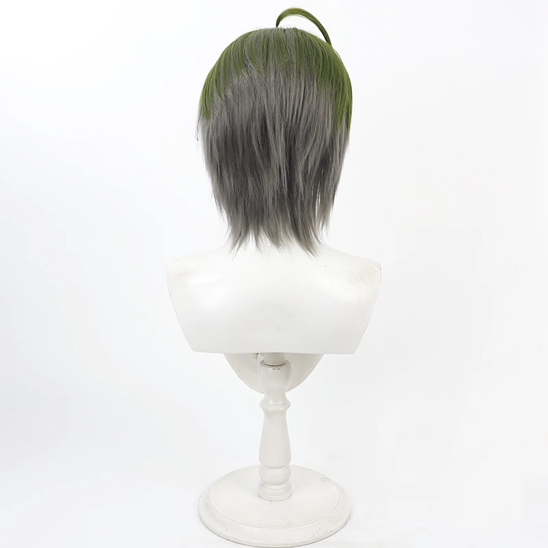 Touken Ranbu Online Kuwana Gou Cos peluca de Cosplay accesorios de fiesta de Carnaval de Halloween pelo sintético fibra resistente al calor + gorro de peluca