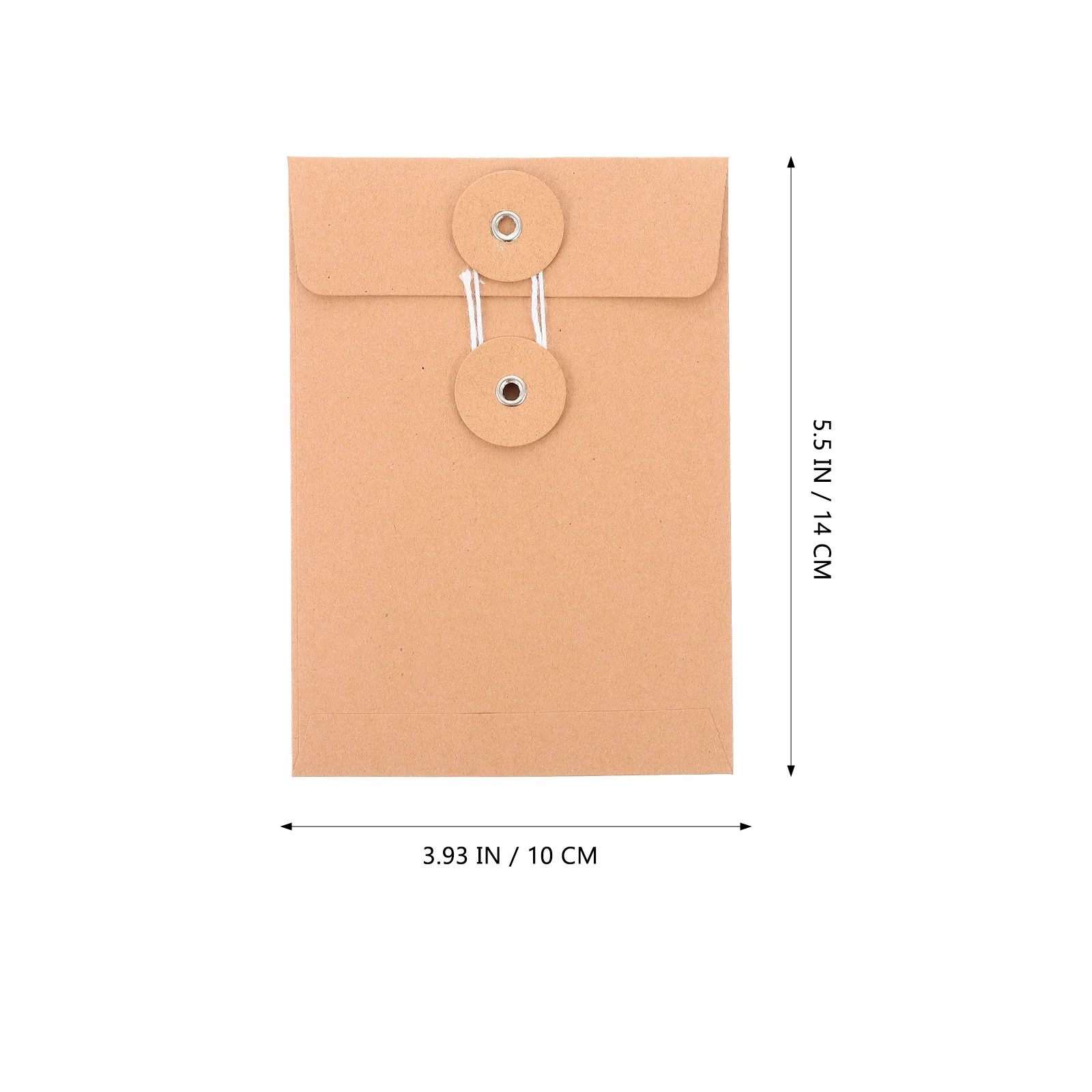 

25 Pcs Kraft Paper Document Bag File Folder Pocket Organizer Holder Bags Envelopes