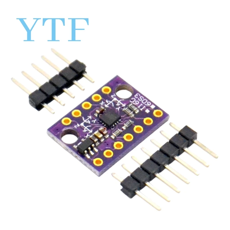 BMI160 GY-BMI160 6DOF 6-axis Rate Gyro Gravity Accelerometer Sensor Module IIC I2C SPI Communication Protocol 3-5V