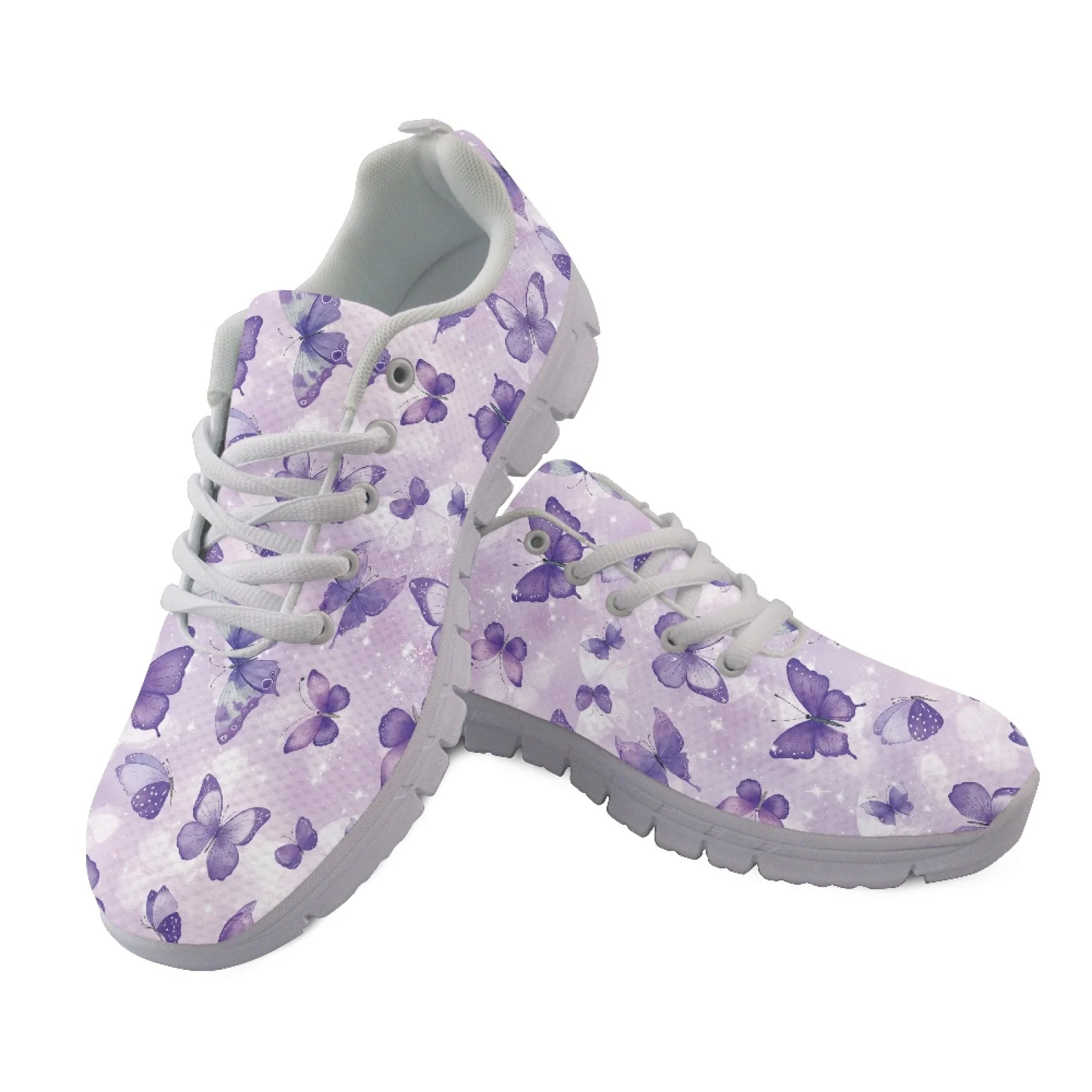 Coloranimal Butterflies Athletic Footwear Athletic Shoes for Men Soft Sports Tennis Shoes