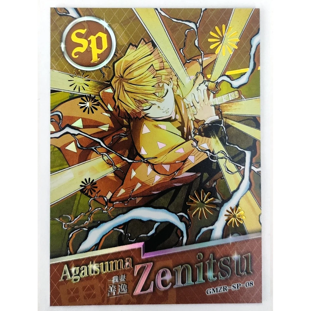 Demon Slayer SP Iguro Obanai Kamado Tanjirou Kamado Nezuko Agatsuma Zenitsu Tsuyuri Kanawo Collectible card holographic glitter