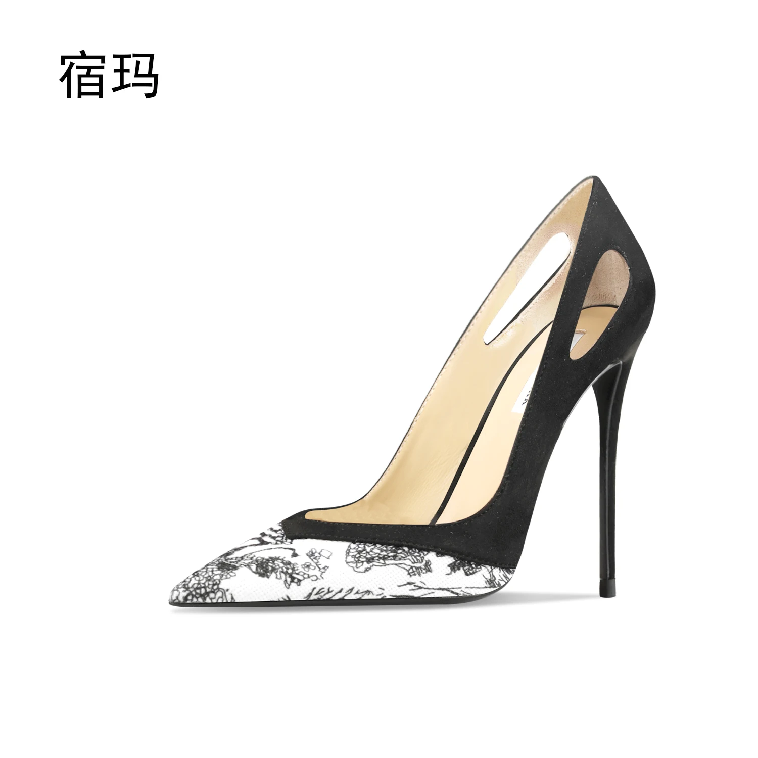 Real Leather Women heels For Woman 2023 New Fashion Luxury Pumps Stiletto High Heels Pointed Toe Prom Sexy Ladies Party Shoes