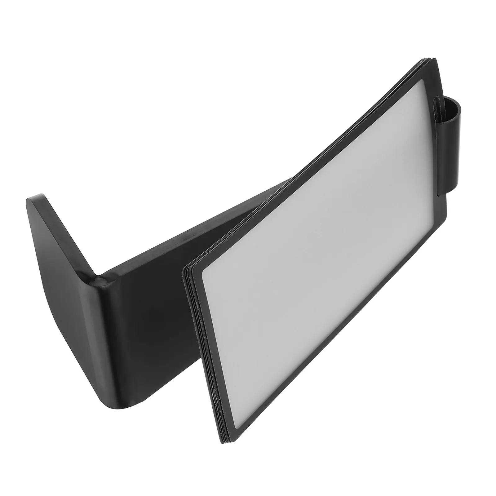 Acrylic Flip Desktop Sign Holder Clear Menu Card Holder for Restaurants Cafes Parties Advertising Display Stand