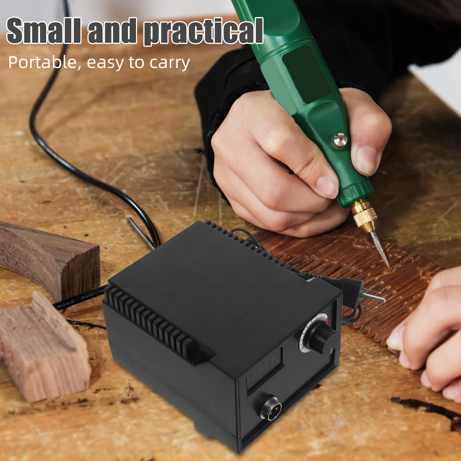 

1 комплект, профессиональный набор для пирографии, эргономичный дизайн, инструменты для выжигания по дереву для поделок, сменные насадки, точный контроль температуры