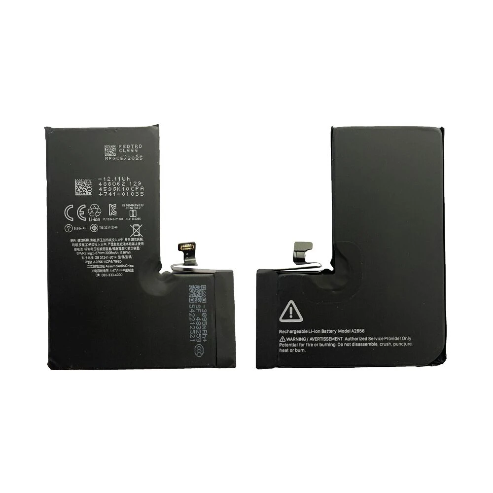 2pcs Vormir Diagnostic Battery For iPhone 12 13 Pro 14 15Pro 13mini max Shows Genuine Part No Error Message Pop up 100% Healthy