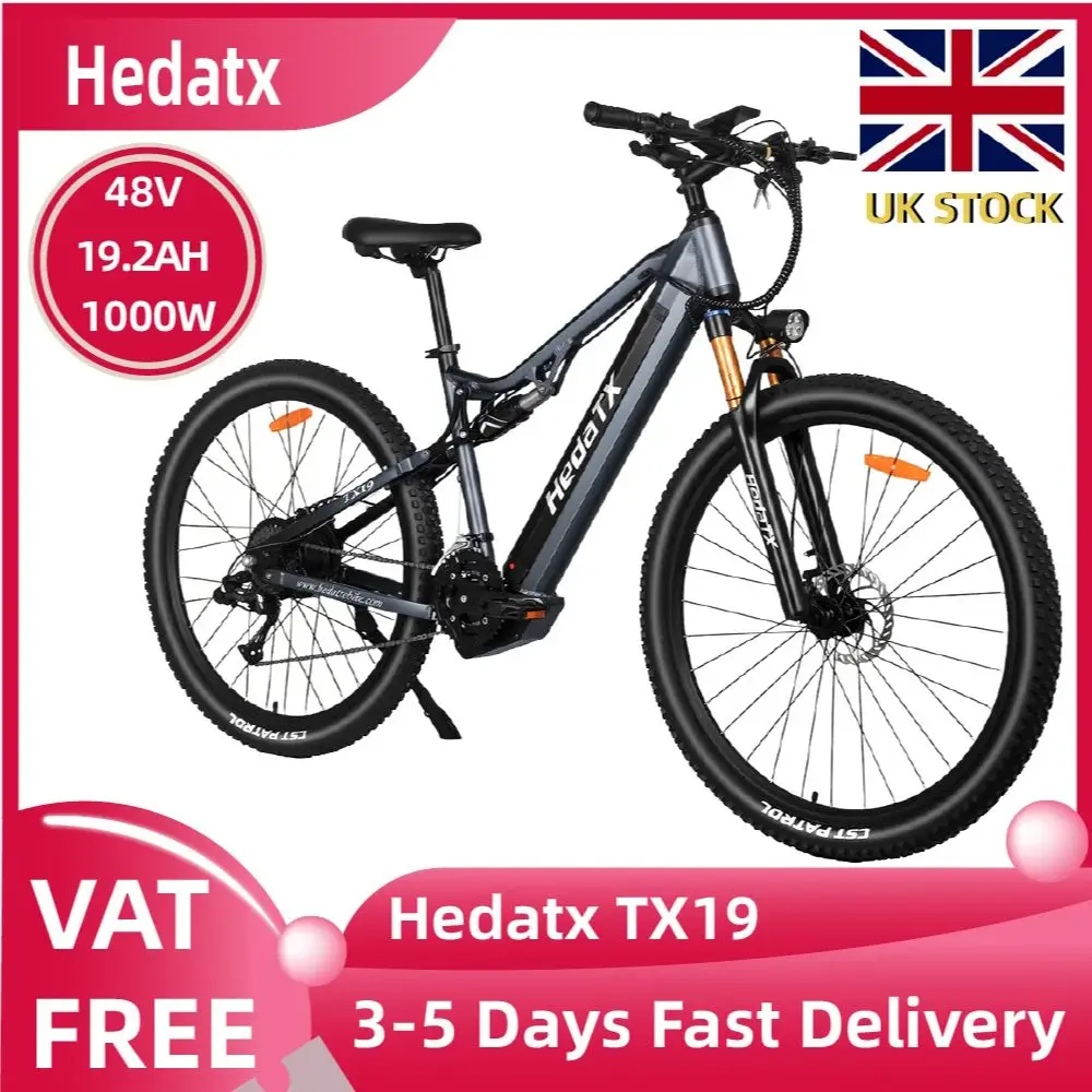 AliExpress NONE Hedatx TX19 Adult E-bike 1000W Electric Bicycle 48V19.2Ah battery commute Electric Bike 29 Inch Road Tires E-Mountain Bike