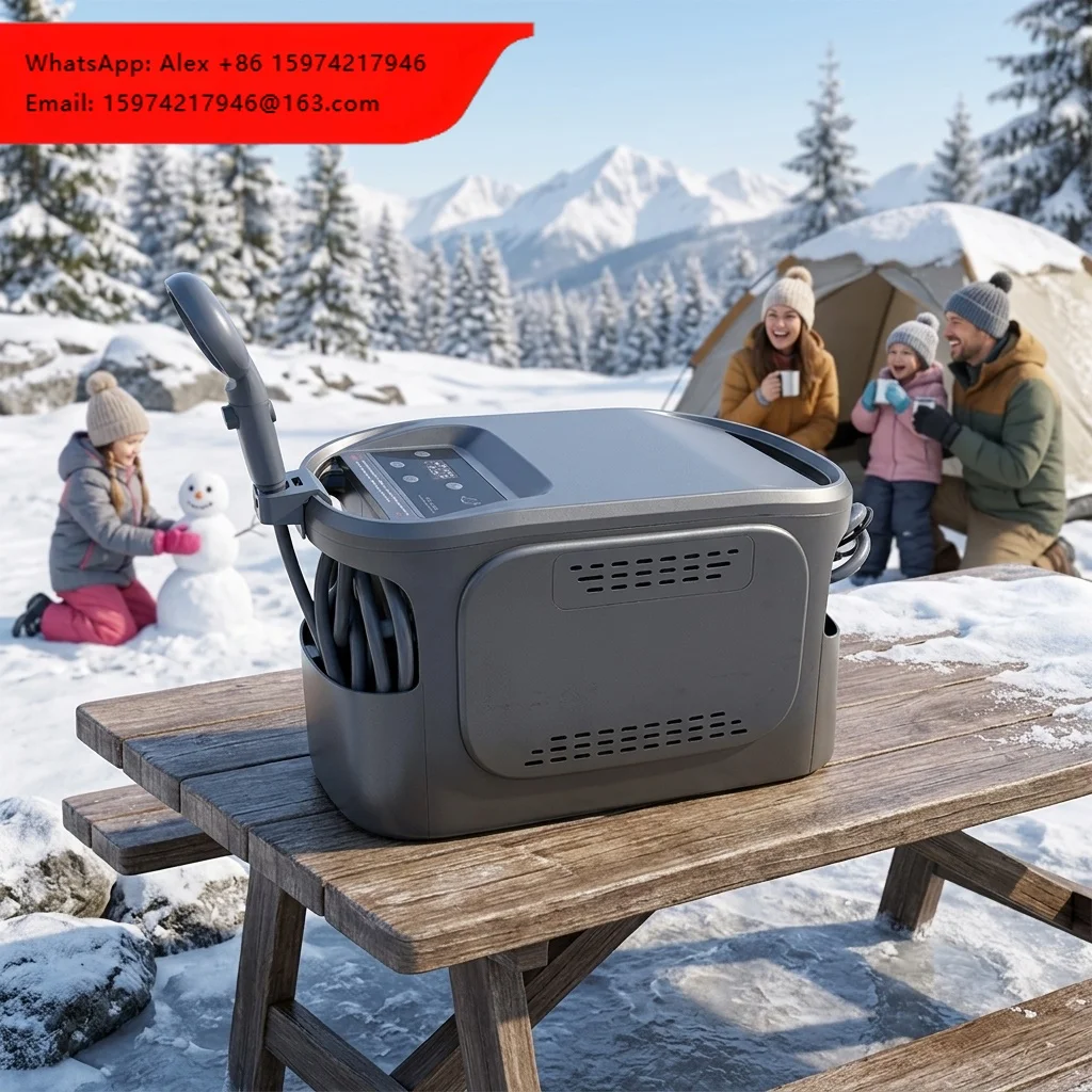 Wholesale Portable Electric Shower For Outdoor Activities Camping Hiking Car Washing Pet Bathing Gas Battery USB Power Options