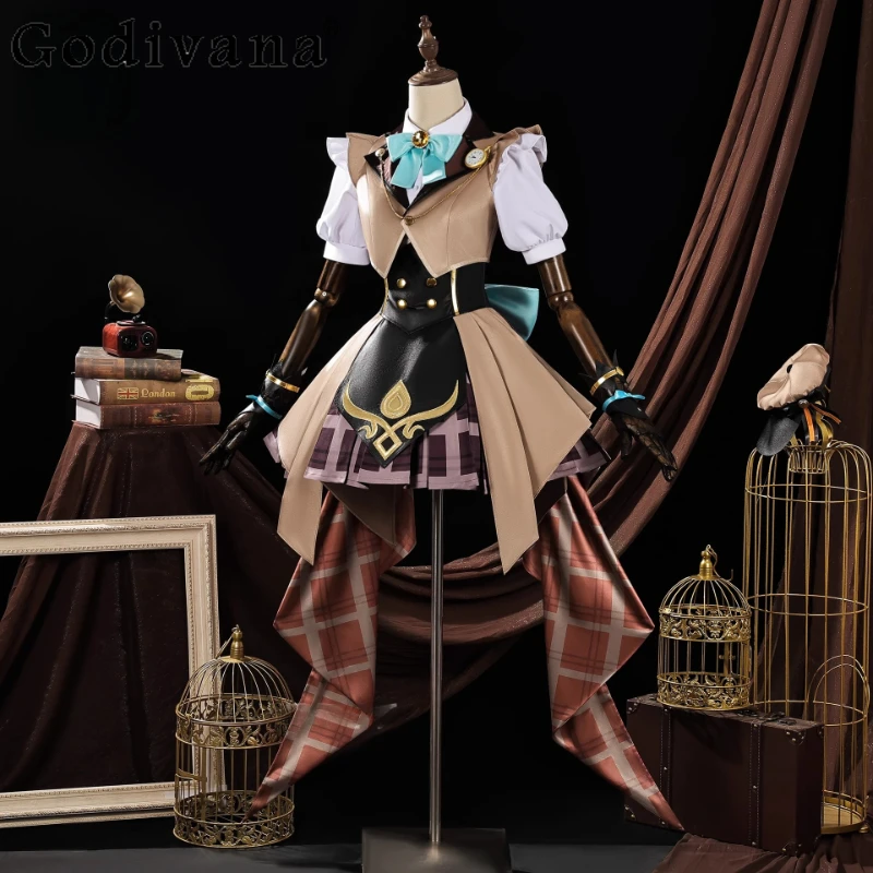 Uniforme da donna Hallowen Gioca a ruolo Vestiti Cos Gioco Anime Abiti da festa Costume cosplay Onore dei re Xiao Qiao Tracce segrete