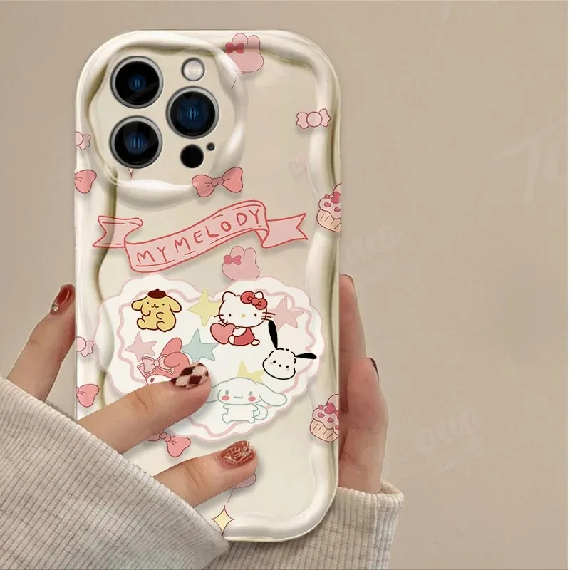 Cinnamoroll Pom Purin Phone Case For Xiaomi Redmi Note 13 12 11 Pro Plus 4G 5G 12S 11S 10 10S 9 9S 8 13C 12C 10C Turbo 3 Cover