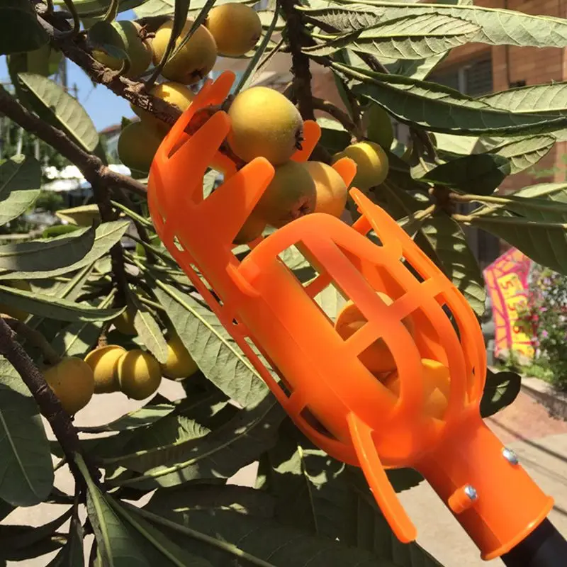 

Garden Basket Fruit Picker Head Plastic Fruit Picking Tool High-altitude Fruit Picker Picking Loquat Picking Bayberry Tool