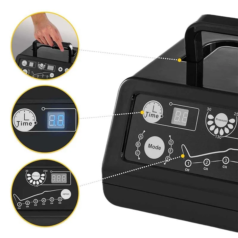 Массажер для ног, Пустой массажер с воздушной волной