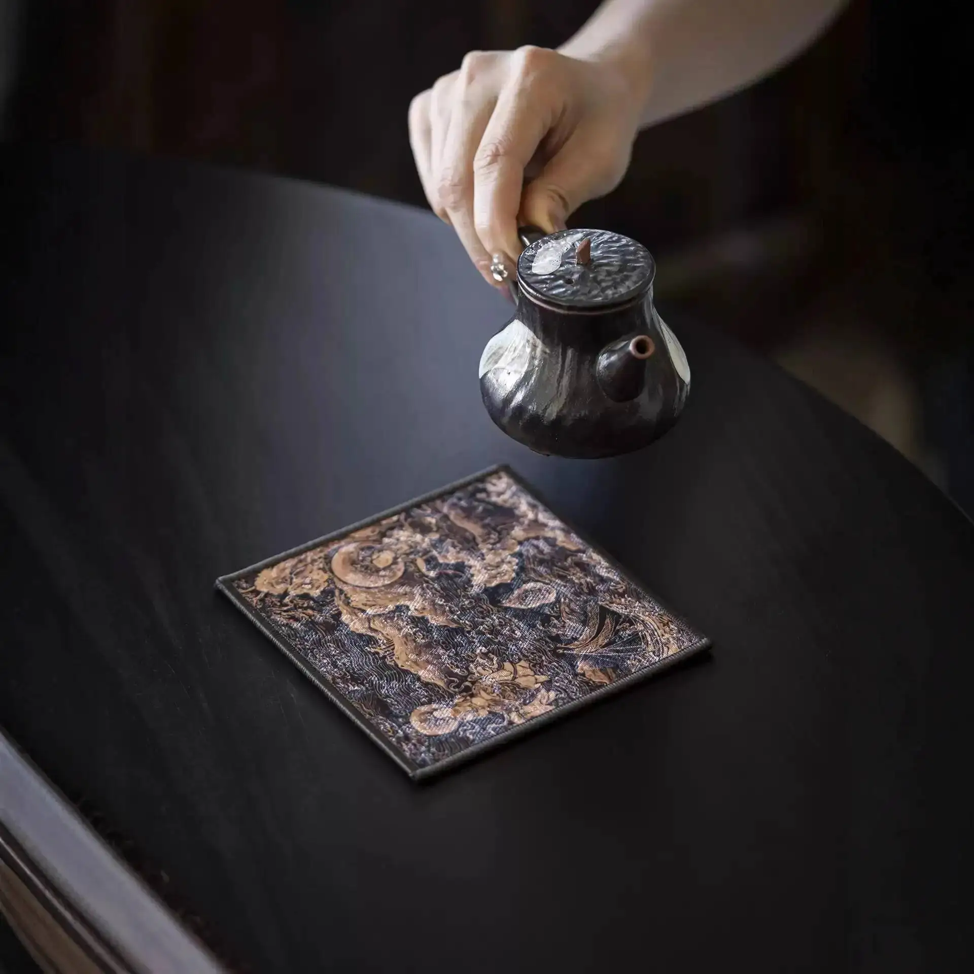 Tea Mat Tea Cup Mat Heat-insulating Mat Tea Table Mat Waterproof Ea Rooms Table Mat  Чайная Салфетка