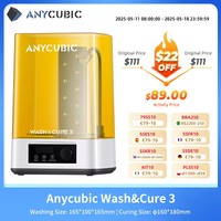ANYCUBIC Wash & Cure 3 Printed Model Washing and Curing Machine Cleaning Size 165*100*165mm For LCD SLA Resin 3D Printer