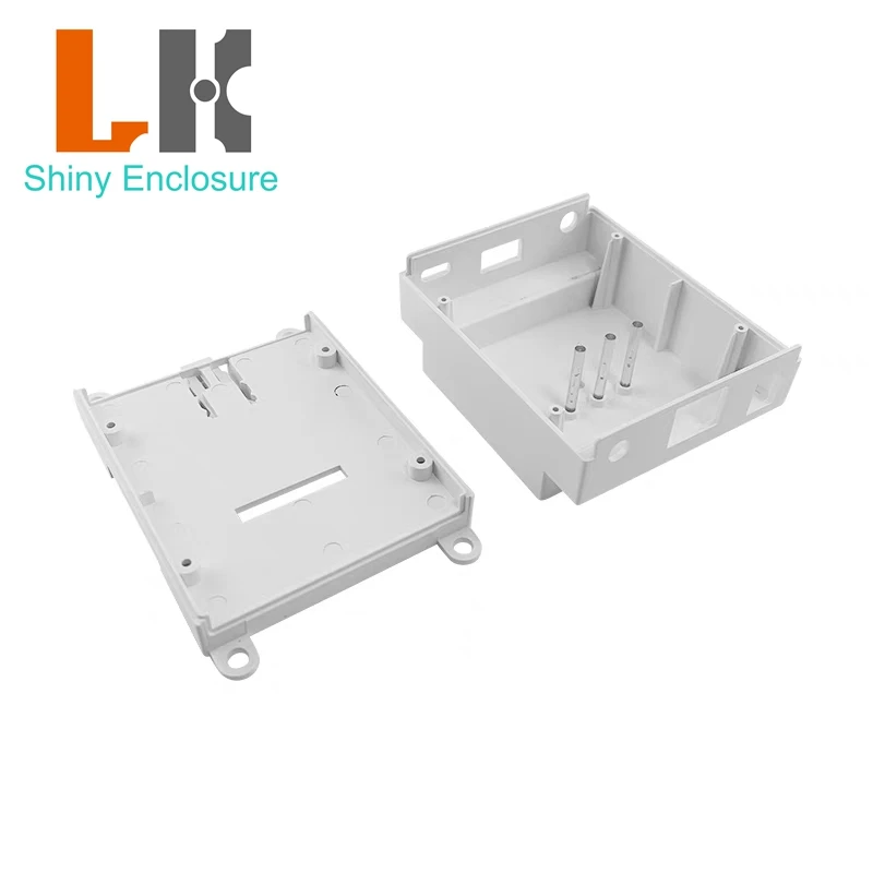 Free Shipping 1PC 88x72x41mm Intelligent Guide Rail Case Remote Meter RG45 To 485 Communication Enclosure Network Card Case