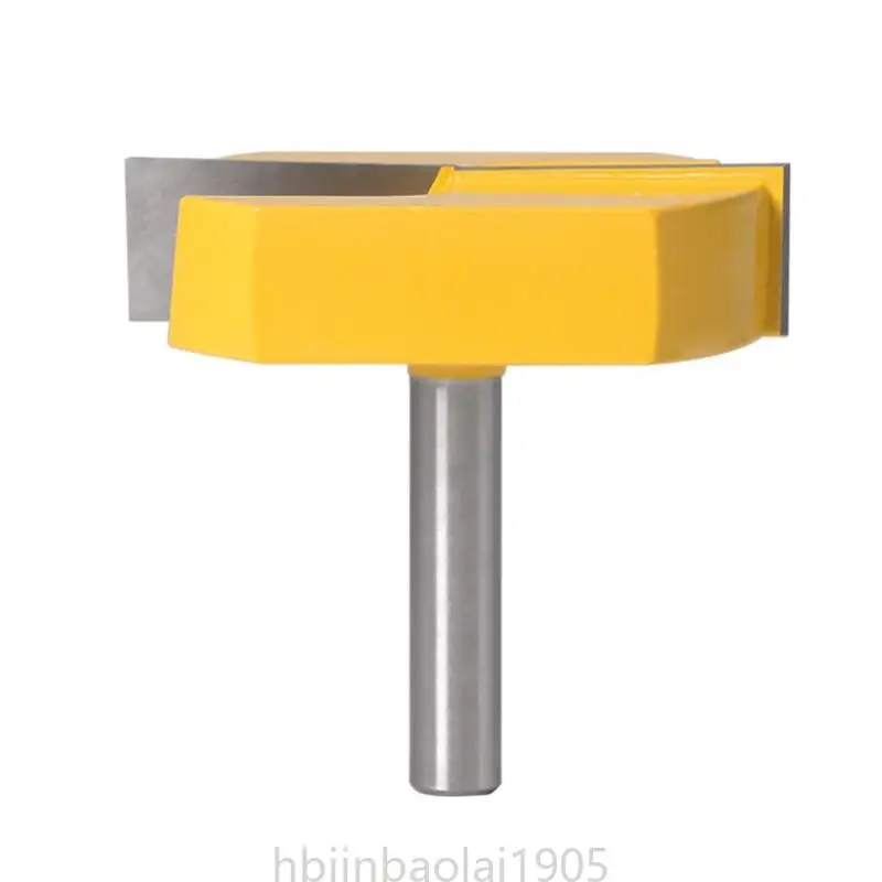 

E74E 8mm Shank Woodworking Router Bit Background Cleaning Milling Cutter Tool for Surface Planing Slotting