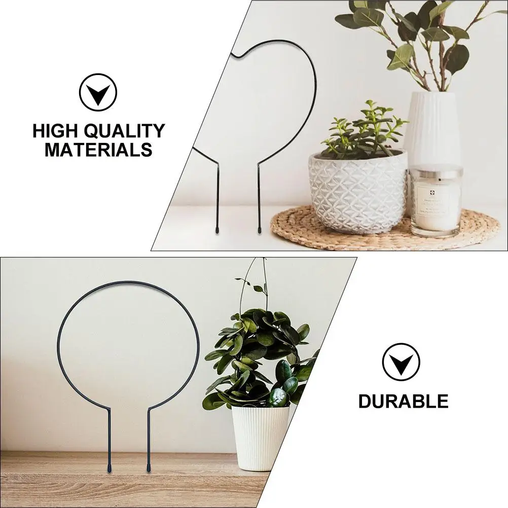 2pcs Plant Climbing Support Iron Garden Trellis Flower Support Rack Reusable Planter St Flower Rack Tomato Pepper