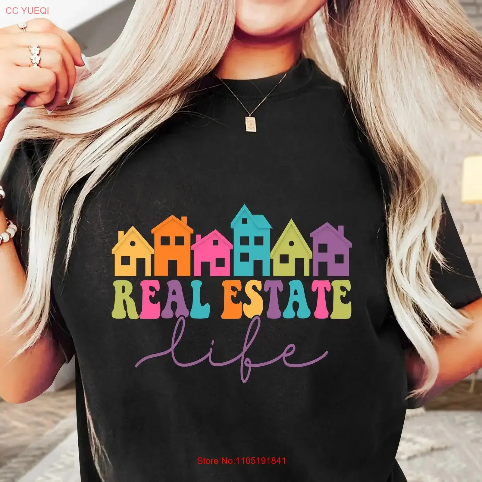 Realtor T Shirt Real Estate Branding Life vintage Washed Casual Versatile graphic Slightly Stylish Unisex streetwear fashion