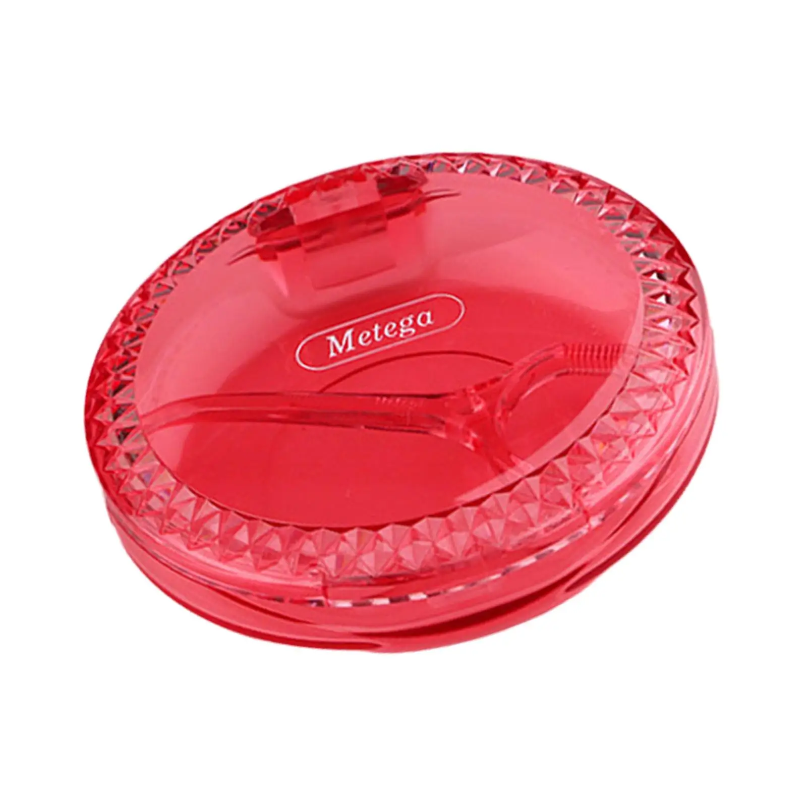 Denture Bath Storage Box for Retainer and Teeth Braces with Sealed Cover PC Plastic Case for Travel Mouthguard Ear Plugs