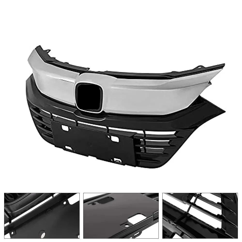 Front bumper air intake grille front ventilation grid For Honda HRV 2019-2021