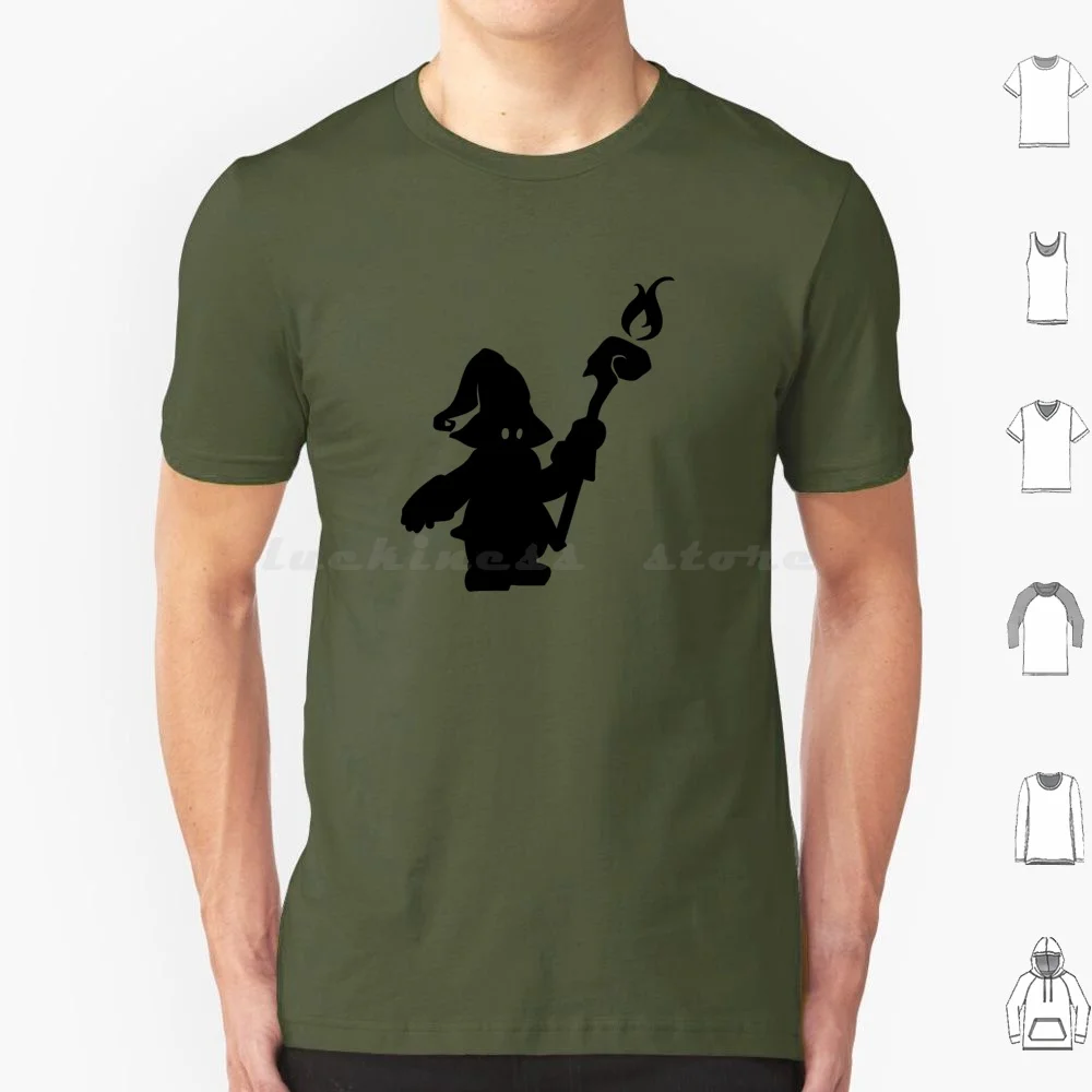 Camiseta Vivi 6xl de algodón, camiseta genial Vivi Final Fantasy Final Fantasy Ix Final Fantasy 9 Ffix Ff9 Ix 9 Black Mage Mage Fire Red