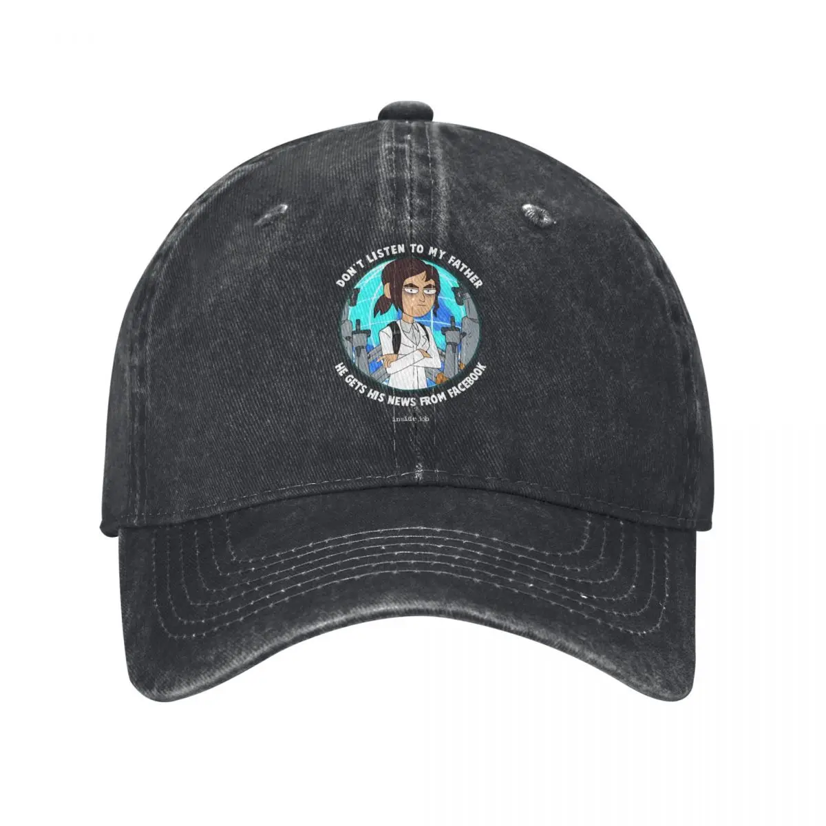 Inside Job Multicolor Hat Peaked Women's Cap Reagan Ridley Personalized Visor Protection Hats