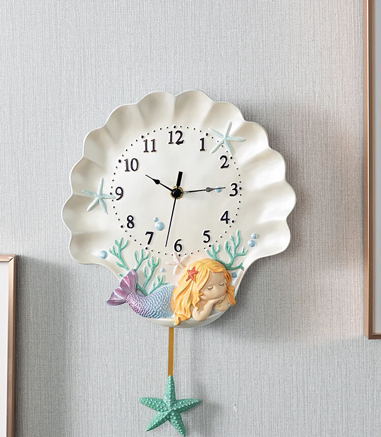 

Clock Children's room Wall clock Living room Home fashion clock Cartoon creative personality Modern simple wall hanging bedroom