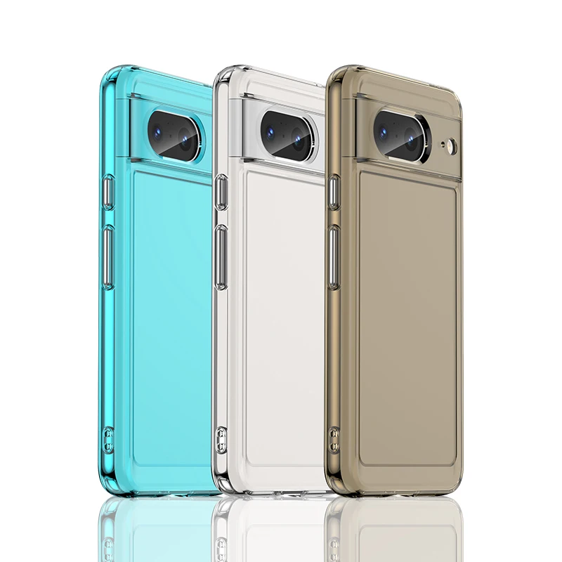 Candy Shockproof Silicone Bumper Phone Case For Google Pixel 7 7a 8 Pro