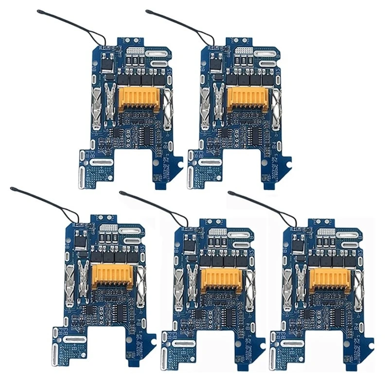 Light Weight For Makita 18V Battery Compatible 5PCS BMS PCB Electric Protection Board Charging Protection Circuit Plate For