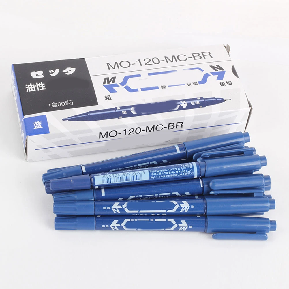

20pcs Oil-Based Tattooing Pen Pencil Waterproof Fine Tip for Eyebrow Lip Tattoo Artists Long Lasting Marking Tool Drawing