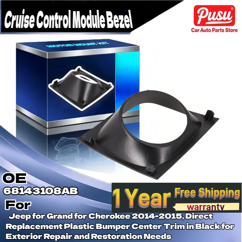 

Центральная накладка переднего бампера для Jeep Grand Cherokee 2014-2015 OEM Mopar 68143108AB