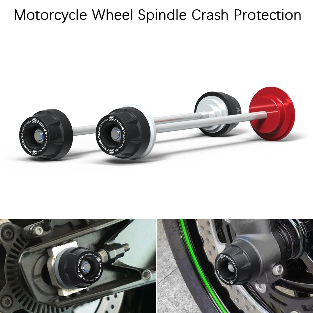 

Rear Front Axle Fork Crash Slider For MV agusta Dragster / Turismo Veloce 800 RC Lusso SCS Motorcycle Wheel Protector