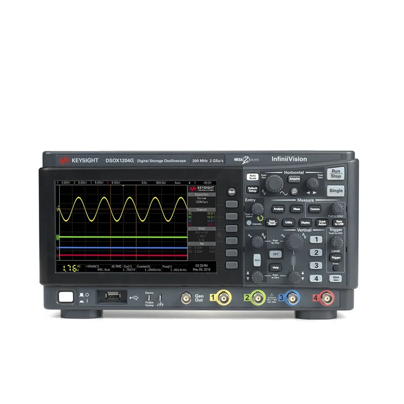 Hot Sale Keysight DSOX1204G Digital Oscilloscope Dual/ Four-Channel for Accurate Measurement & Analysis of Instruments