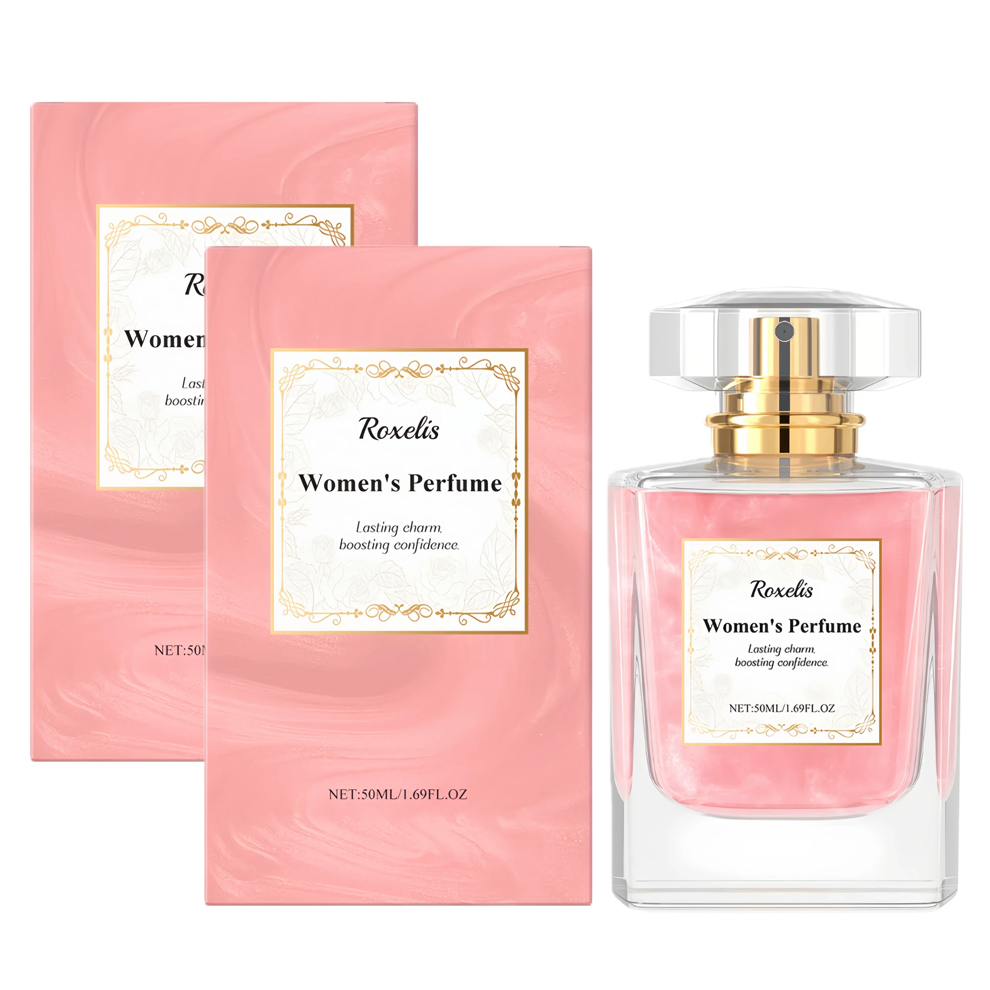 

1/2Counts 50ml A rich rose perfume for girls women captivating elegant fragrance perfume Valentine's Day, Mother's Day