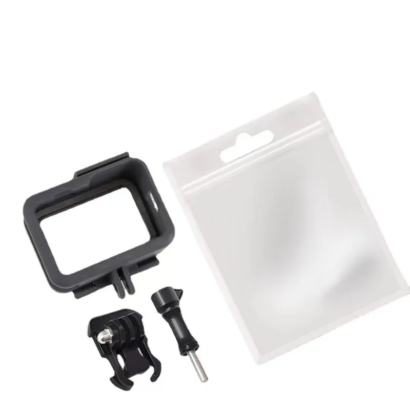 حافظة إطارية واقية لكاميرا GoPro Hero 9 10 11 غطاء حدودي لكاميرا الحركة السوداء وكاميرا الفيديو وحامل الوصول إلى الكاميرا