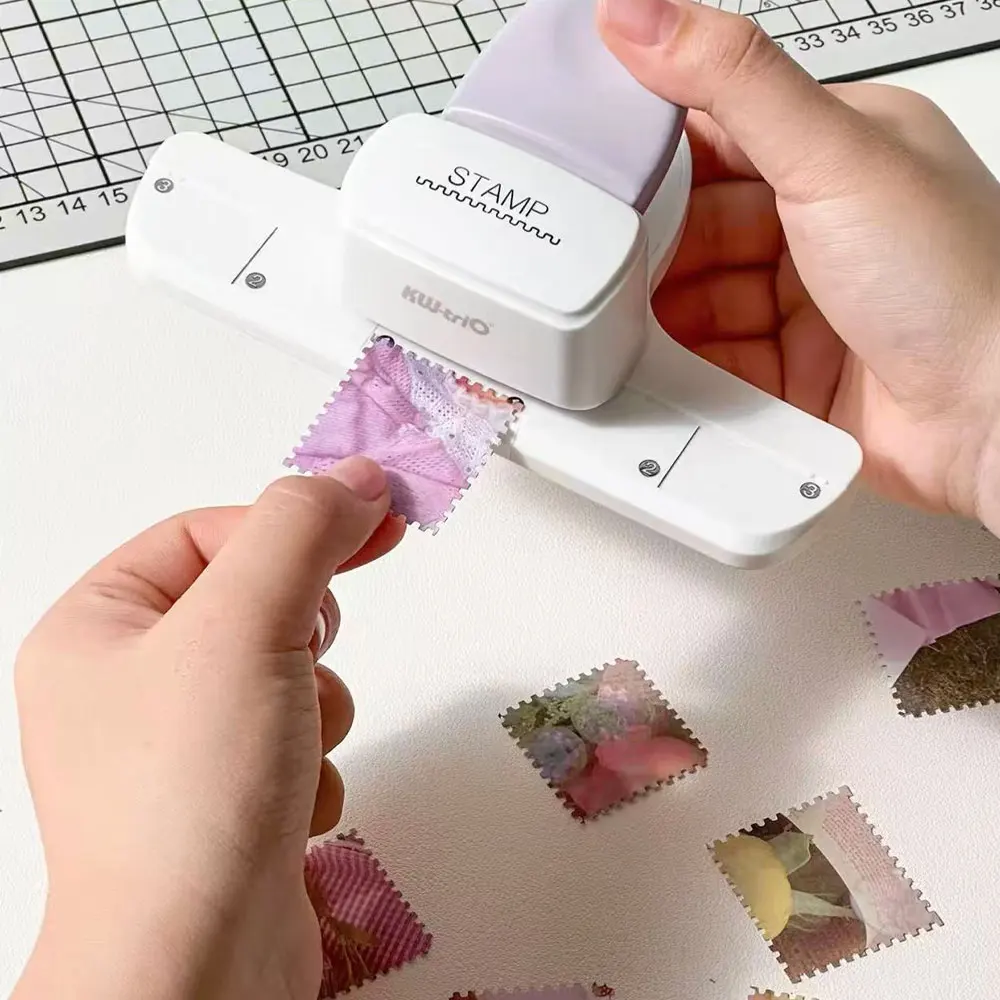 One Stamp Border Embossing Tool, Suitable for Notebooks, Personalized Loose-leaf Labels, and Gift Wrapping.