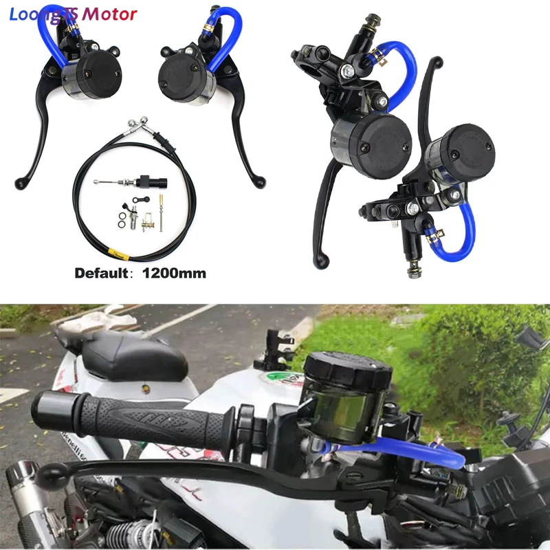22mm Universal Motorcycle Accessories CNC Hydraulic Brake Clutch Reservoir Levers 7/8