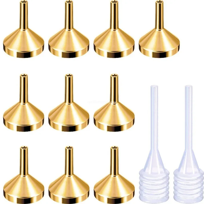 قمع صغير من الفولاذ المقاوم للصدأ ، فم واسع ، عطر ، أدوات تعليب ، إكسسوارات مطبخ