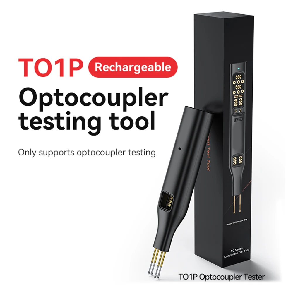 Imagem -03 - Optoacoplador Testador Ferramenta de Detecção de Teste de Optoacoplador Módulo de Teste On-line para Optoacoplador Igbt Tiristor Npn Transistor Nmos To1 To2