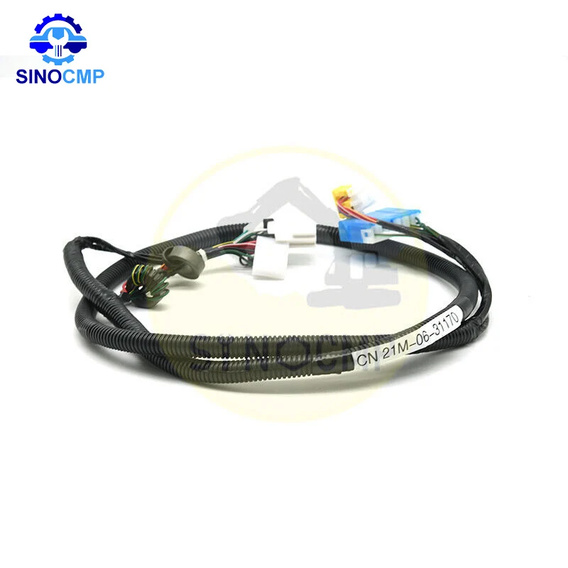 

21M-06-31170 26Y-06-41121 Excavator Left Console Wire Harness for Komatsu PC-8 PC130-8 PC200-8 PC220-8 PC300-8 PC350-8 PC400-8